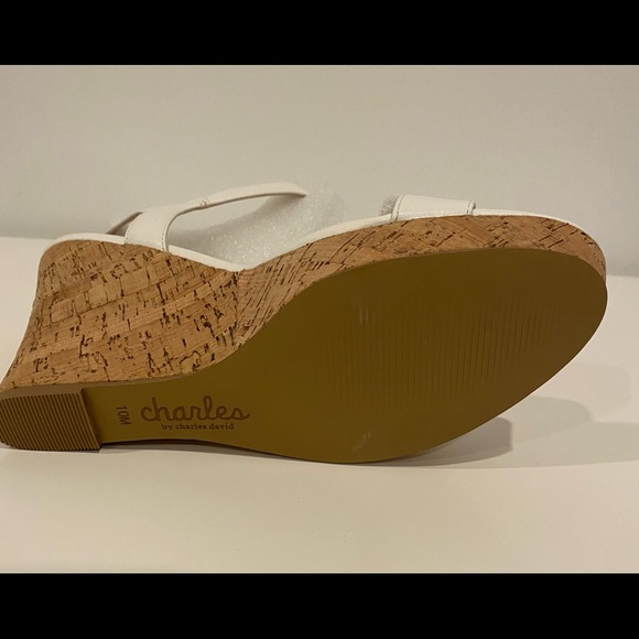 Charles by Charles David - Lindy Wedge Sandals with Box - Size 10 - Picture 7 of 11